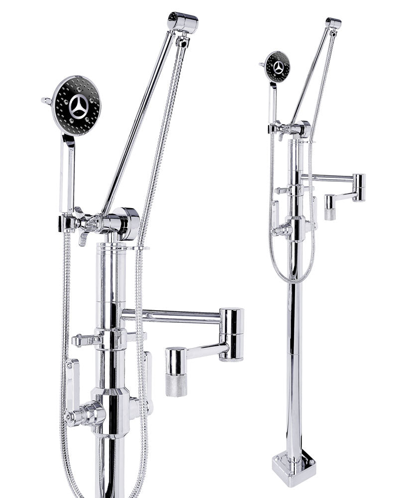Waterstone AG245-1 Argonaut Freestanding Tub Filler With Hand Shower - Parent
