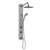 Pulse 1021-SSB Aloha ShowerSpa Shower System Silver Stainless Steel