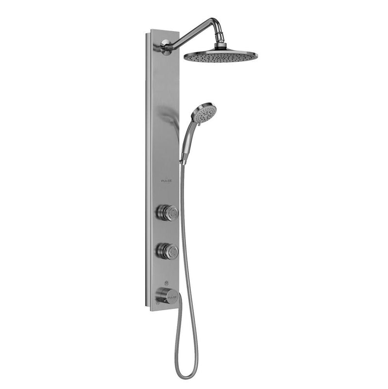 Pulse 1021-SSB Aloha ShowerSpa Shower System Silver Stainless Steel