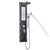 Pulse 1022-B Leilani ShowerSpa Stainless Steel Shower Panel Black Chrome