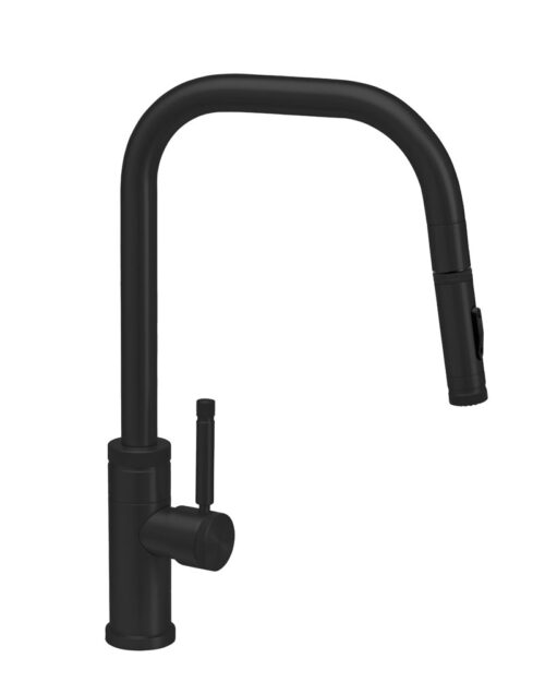 Waterstone 10220 Fulton Industrial Pulldown Faucet - Angled Spout - Toggle Spray