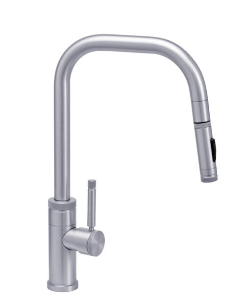 Waterstone 10220 Fulton Industrial Pulldown Faucet - Angled Spout - Toggle Spray