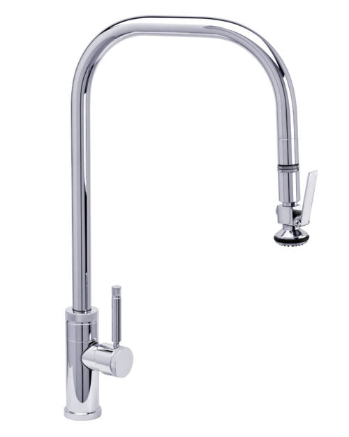 Waterstone 10250 Fulton Industrial Extended Reach Pulldown Faucet - Lever Sprayer
