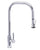 Waterstone 10250 Fulton Industrial Extended Reach Pulldown Faucet - Lever Sprayer