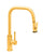 Waterstone 10270 Fulton Industrial Pulldown Faucet - Angled Spout - Lever Spray