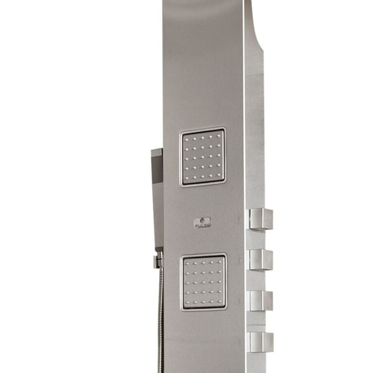 Pulse 1034 Waimea ShowerSpa Shower Panel Silver Stainless Steel