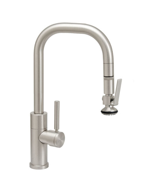 Waterstone 10380 Fulton Modern Prep Size Pulldown Faucet - Lever Sprayer