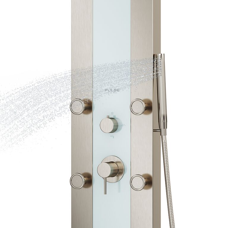 Pulse PLS-1039W Tropicana ShowerSpa Tough Glass Shower Panel - Parent