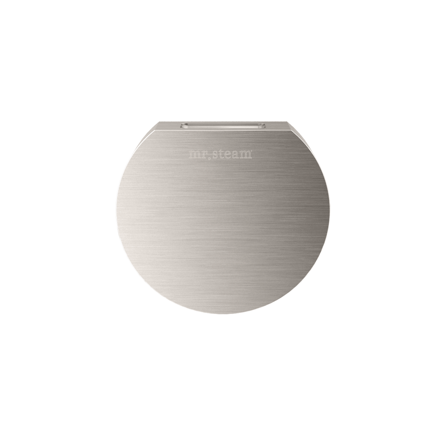 Mr. Steam 104515 Designer 3 in. Steamhead with AromaTherapy Reservoir in Round Brushed Bronze