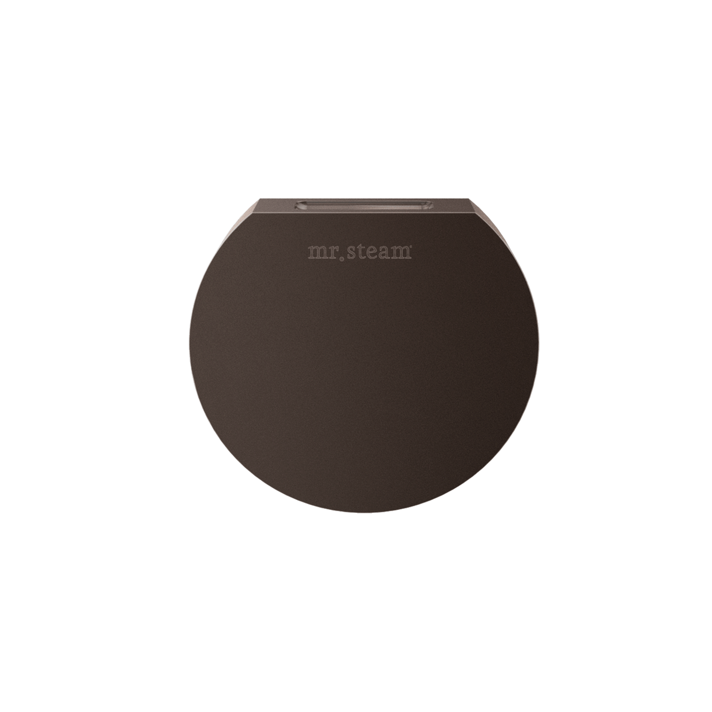 Mr. Steam 104515 Designer 3 in. Steamhead with AromaTherapy Reservoir in Round Brushed Bronze