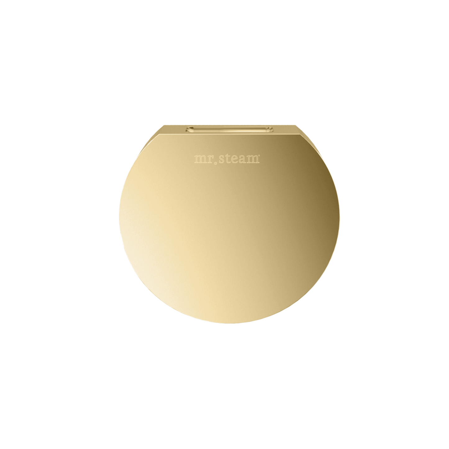 Mr. Steam 104515 Designer 3 in. Steamhead with AromaTherapy Reservoir in Round Brushed Bronze
