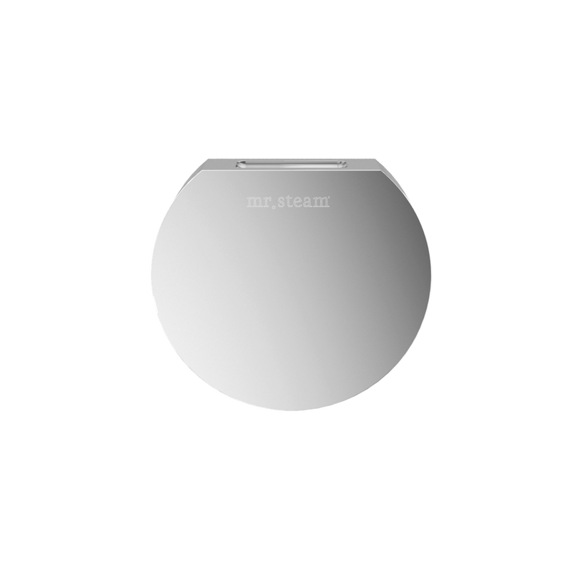 Mr. Steam 104515 Designer 3 in. Steamhead with AromaTherapy Reservoir in Round Brushed Bronze