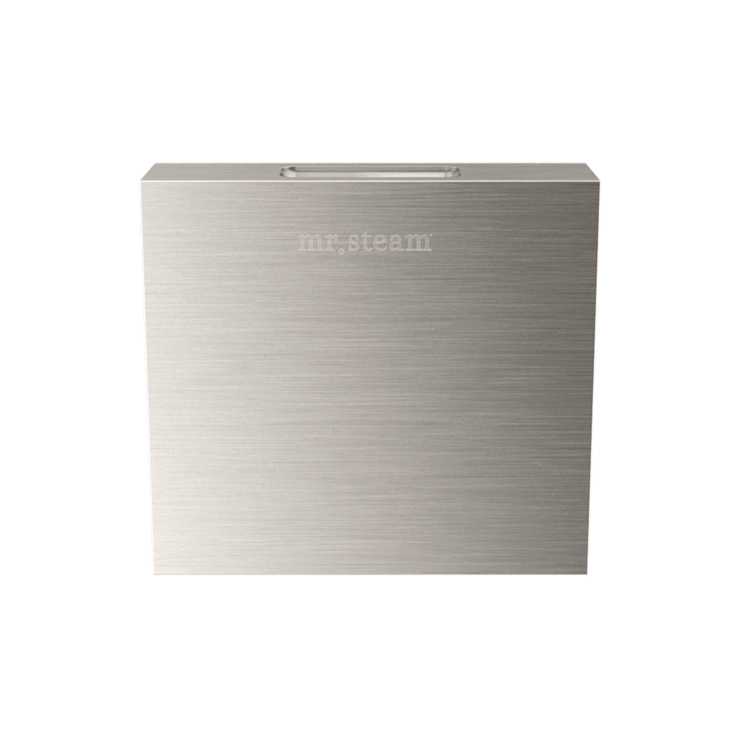 Mr. Steam 104516 Designer 3 in. Steamhead with AromaTherapy Reservoir in Square Brushed Bronze