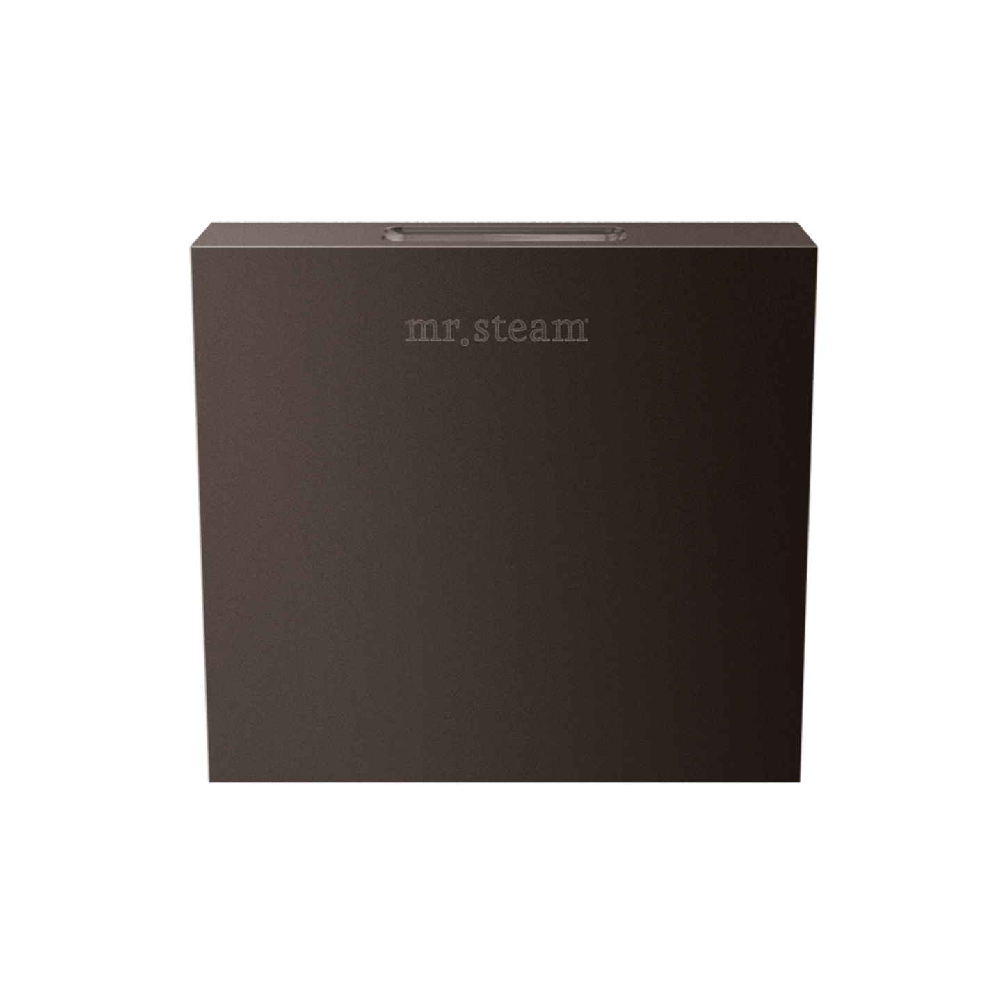 Mr. Steam 104516 Designer 3 in. Steamhead with AromaTherapy Reservoir in Square Brushed Bronze