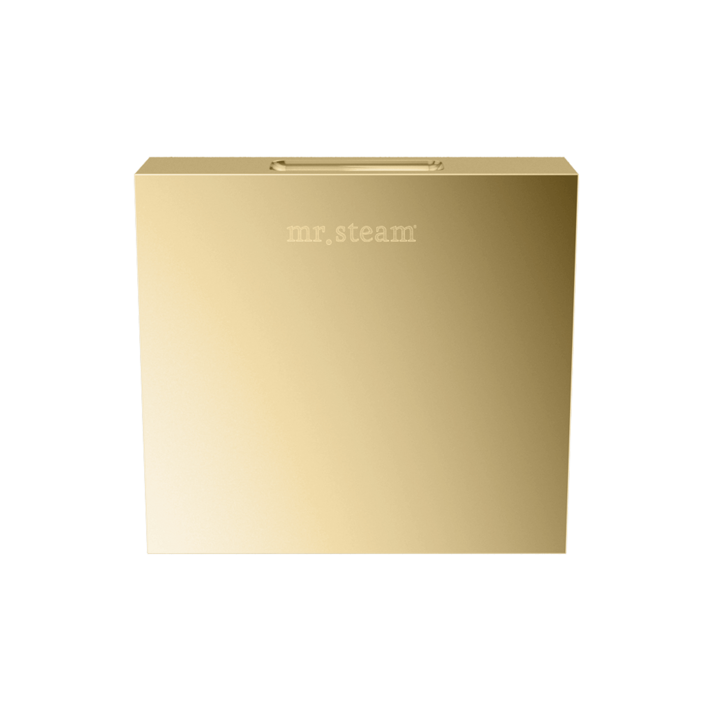 Mr. Steam 104516 Designer 3 in. Steamhead with AromaTherapy Reservoir in Square Brushed Bronze
