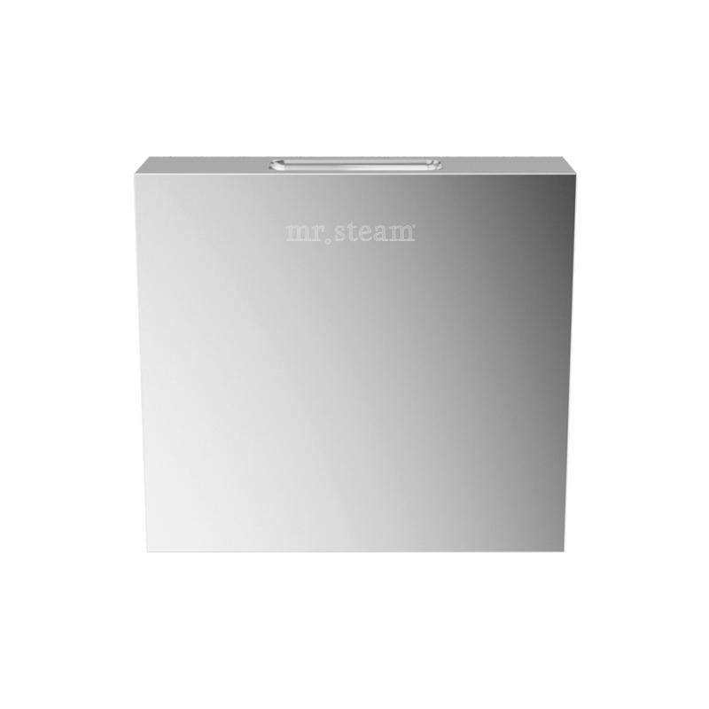 Mr. Steam 104516 Designer 3 in. Steamhead with AromaTherapy Reservoir in Square Brushed Bronze