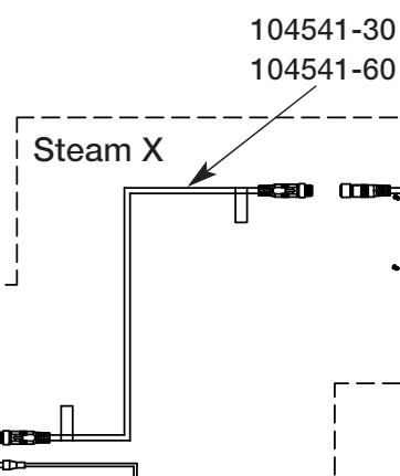 Mr. Steam 104541-30 Isteamx 30ft cable