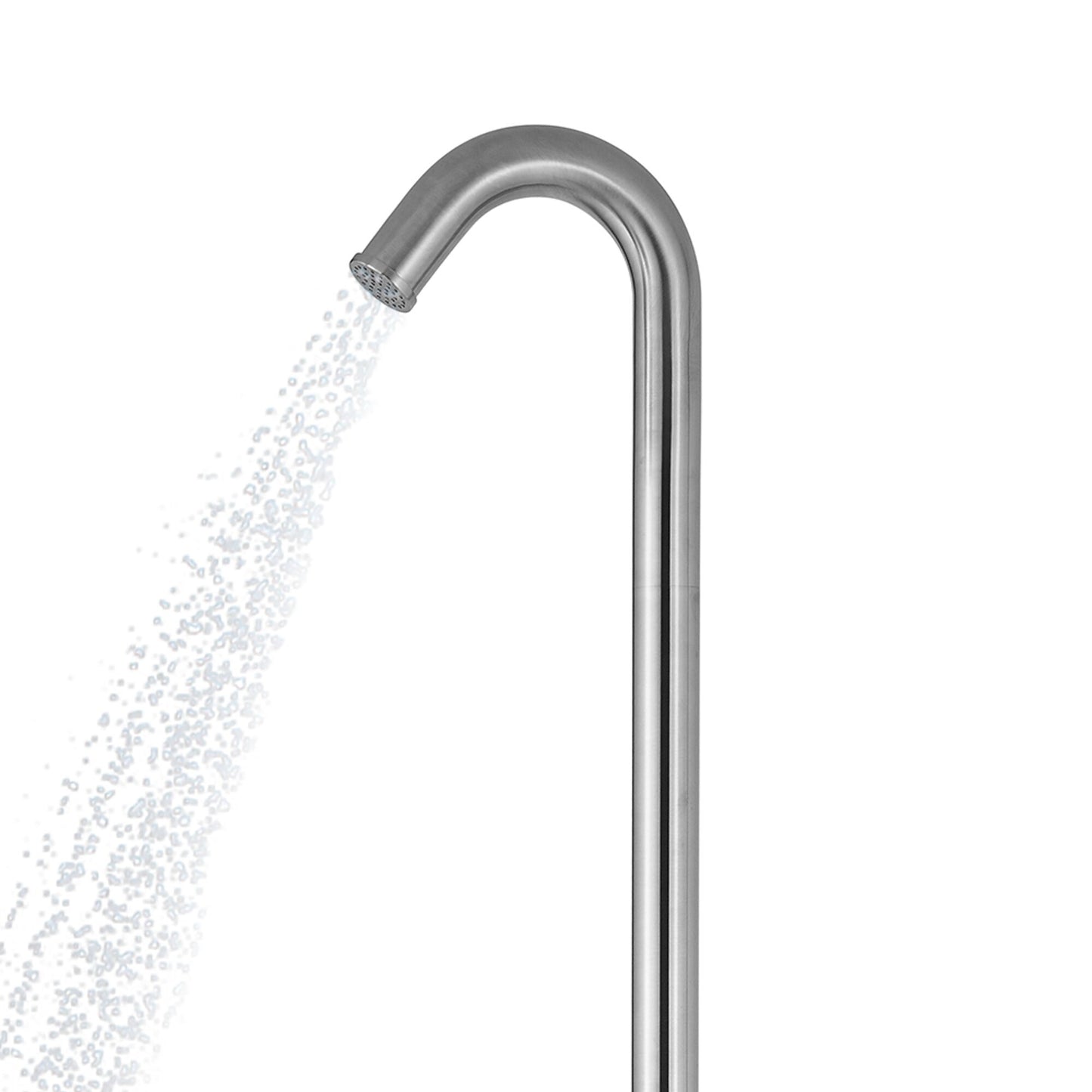 Pulse 1055-SSB Wave Outdoor ShowerSpa Shower System Brushed Stainless Steel