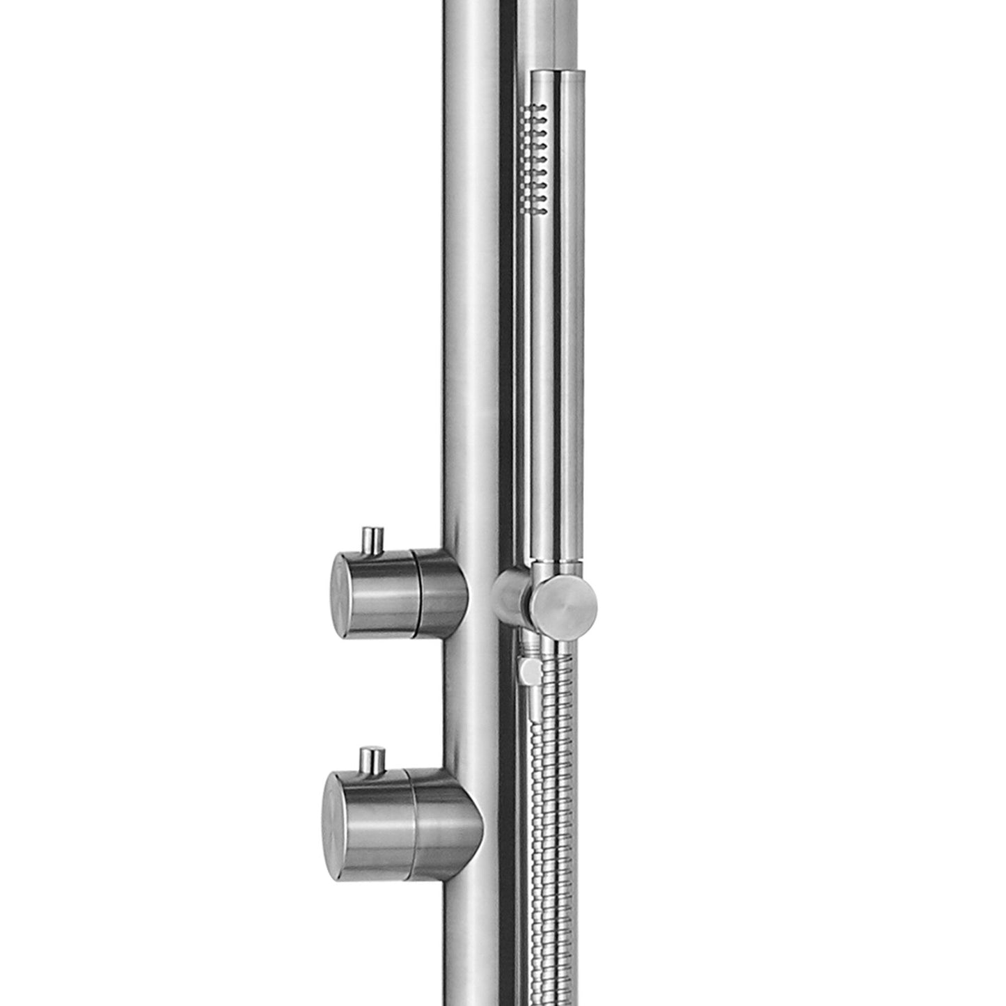 Pulse 1055-SSB Wave Outdoor ShowerSpa Shower System Brushed Stainless Steel