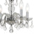 Crystorama 1064-CL-MWP Traditional Crystal 4 Light Hand Cut Crystal Mini Chandelier - Parent