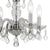 Crystorama 1064-CL-S Traditional Crystal 4 Light Swarovski Strass Crystal Mini Chandelier - Parent