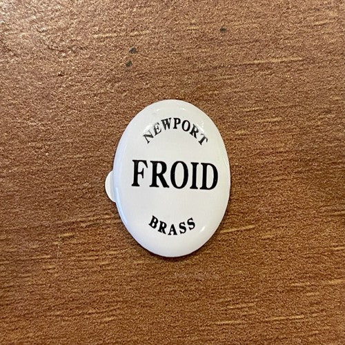 Newport Brass 10815 Porc Button-Froid (Cold)