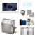 Mr. Steam 10C1AN Super 10 kW (10000 W) Steam Shower Generator Package of 240 Volt & 1-Phase with iSteamX Control