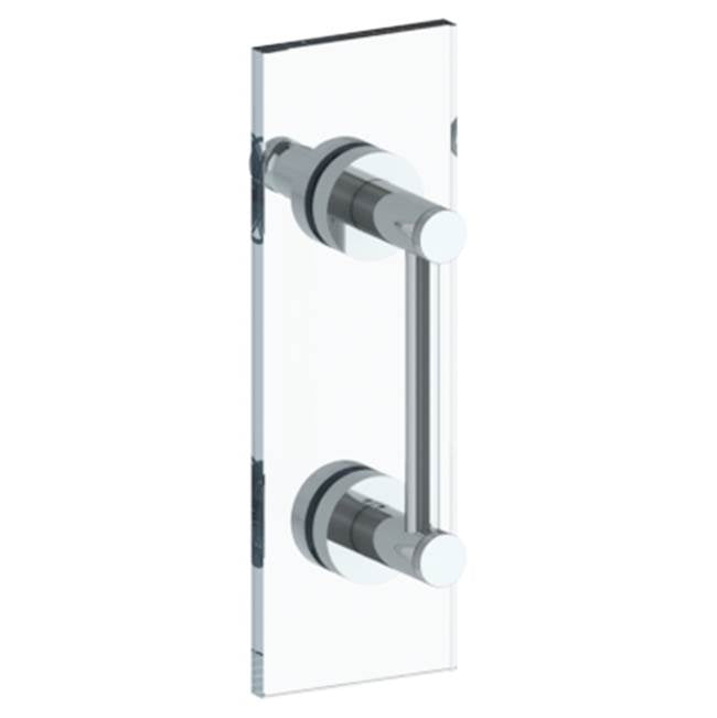 Watermark 111-0.1-6SDP Sutton 6" Shower Door Pull With Knob/ Glass Mount Towel Bar With Hook - Parent