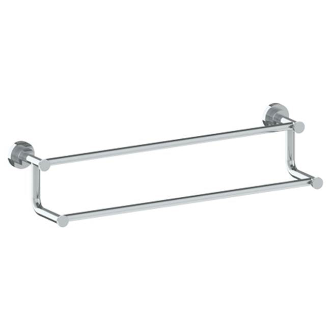 Watermark 111-0.2A Sutton Wall Mounted Double Towel Bar 24"