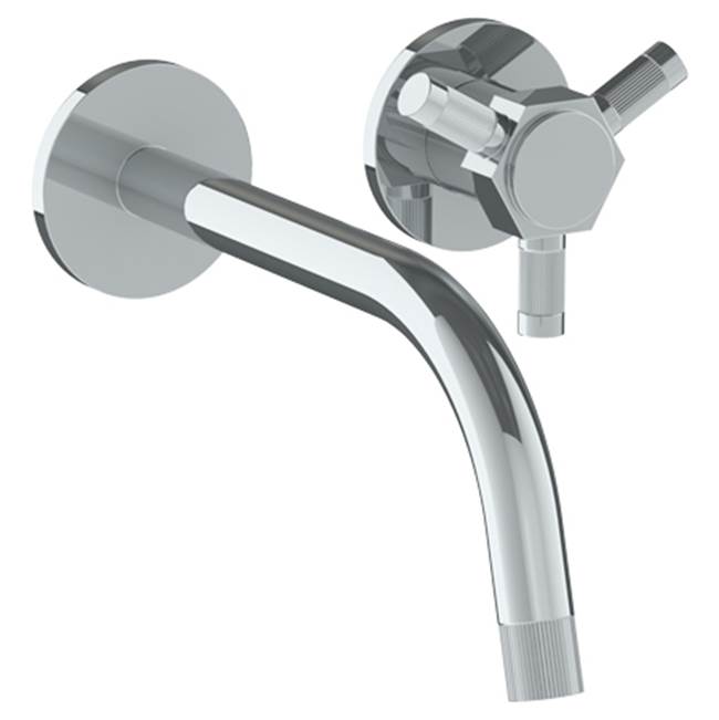 Watermark 111-1.2-SP5 Sutton Wall Mount 2 Hole Lavatory Set With 8-1/4" Spout