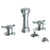 Watermark 111-4-SP5 Sutton 4 Hole Bidet Set