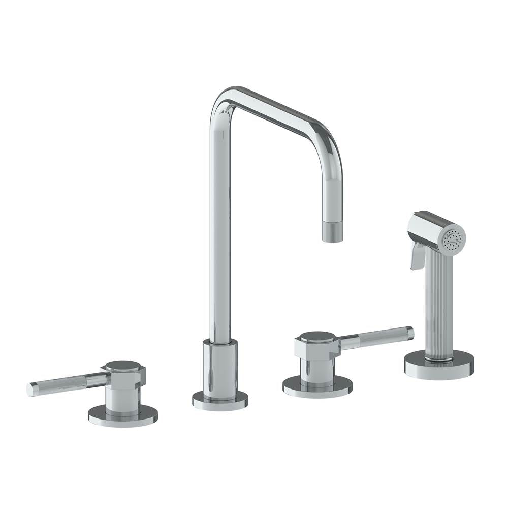 Watermark 111-7.1-SP4 Sutton 3 Hole Widepsread Kitchen Set W/ Side Spray