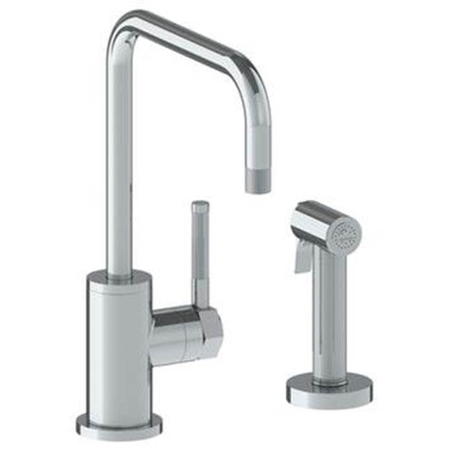 Watermark 111-7.4-SP4 Sutton Deck Mount 2 Hole Kitchen Faucet W/ Side Spray