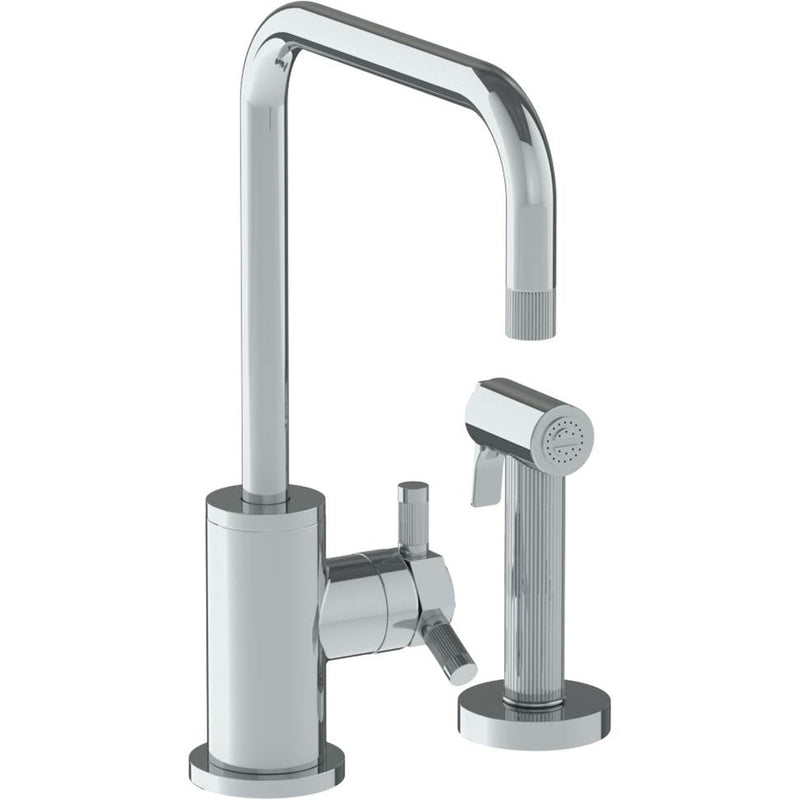 Watermark 111-7.4-SP5 Sutton Deck Mount 2 Hole Kitchen Faucet W/ Side Spray