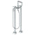 Watermark 111-8.26.3-SP5 Sutton Floor Standing Squre Top Exposed Bath Set W/ Hand Shower - Parent