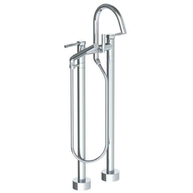 Watermark 111-8.3-SP4 Sutton Floor Standing Exposed Bath Set With Hand Shower