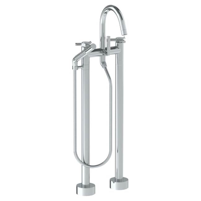 Watermark 111-8.3-SP5 Sutton Floor Standing Exposed Bath Set With Hand Shower