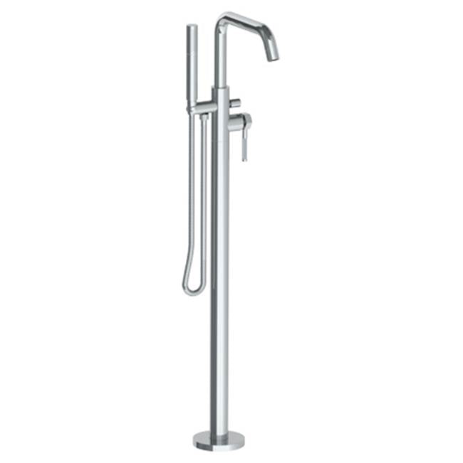 Watermark 111-8.8-SP4 Sutton Floor Standing 1 Hole Exposed Bath Set With Hand Shower