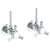 Watermark 111-MAS1-SP5 Sutton Lavatory Angle Stop Kit - Compression