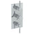 Watermark 111-T30-SP4 Sutton Wall Mounted Thermostatic Shower Trim With 2 Built-In Controls 6-1/4" X 12" - Parent