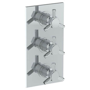 Watermark 111-T30-SP5 Sutton Wall Mounted Thermostatic Shower Trim With 2 Built-In Controls 6-1/4" X 12"