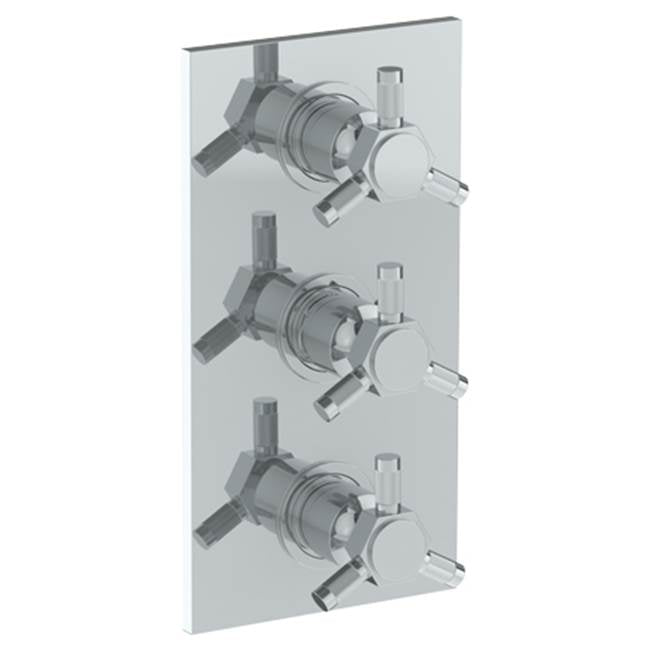 Watermark 111-T30-SP5 Sutton Wall Mounted Thermostatic Shower Trim With 2 Built-In Controls 6-1/4