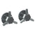 Watermark 111-WTR2-SP4 Sutton Wall Mounted 2-Valve Shower Trim