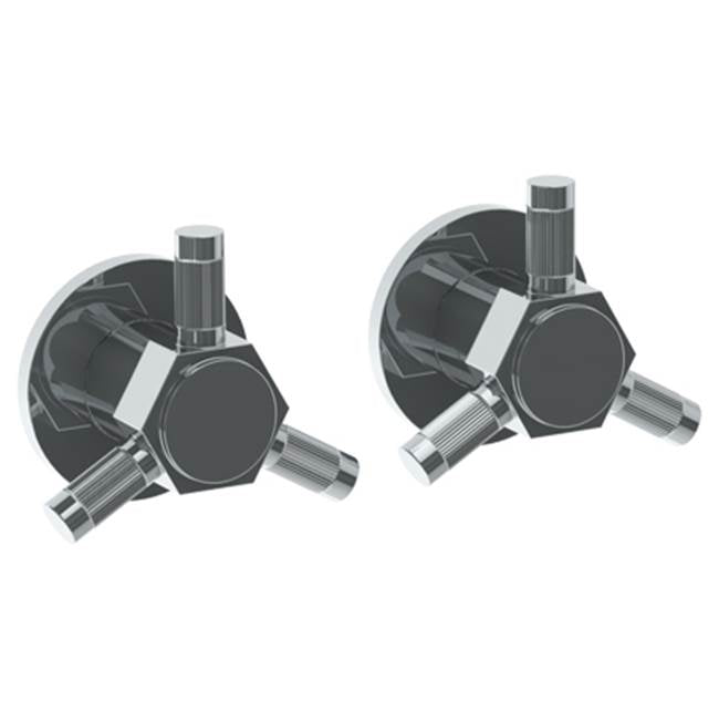 Watermark 111-WTR2-SP4 Sutton Wall Mounted 2-Valve Shower Trim