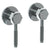 Watermark 111-WTR2-SP5 Sutton Wall Mounted 2-Valve Shower Trim