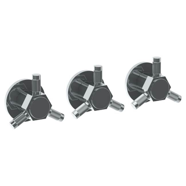 Watermark 111-WTR3-SP4 Sutton Wall Mounted 3-Valve Shower Trim - Parent