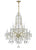Crystorama 1110-CL-MWP Traditional Crystal 10 Light Hand Cut Crystal Chandelier