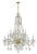 Crystorama 1112-CL-MWP Traditional Crystal 12 Light Hand Cut Crystal Chandelier
