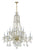 Crystorama 1112-CL-S Traditional Crystal 12 Light Swarovski Strass Crystal Chandelier