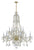 Crystorama 1114-CL-MWP Traditional Crystal 12 Light Hand Cut Crystal Chandelier